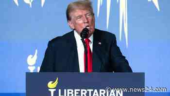 News24 | 'We should not be fighting each other': Trump appeals to libertarians who boo and jeer at him