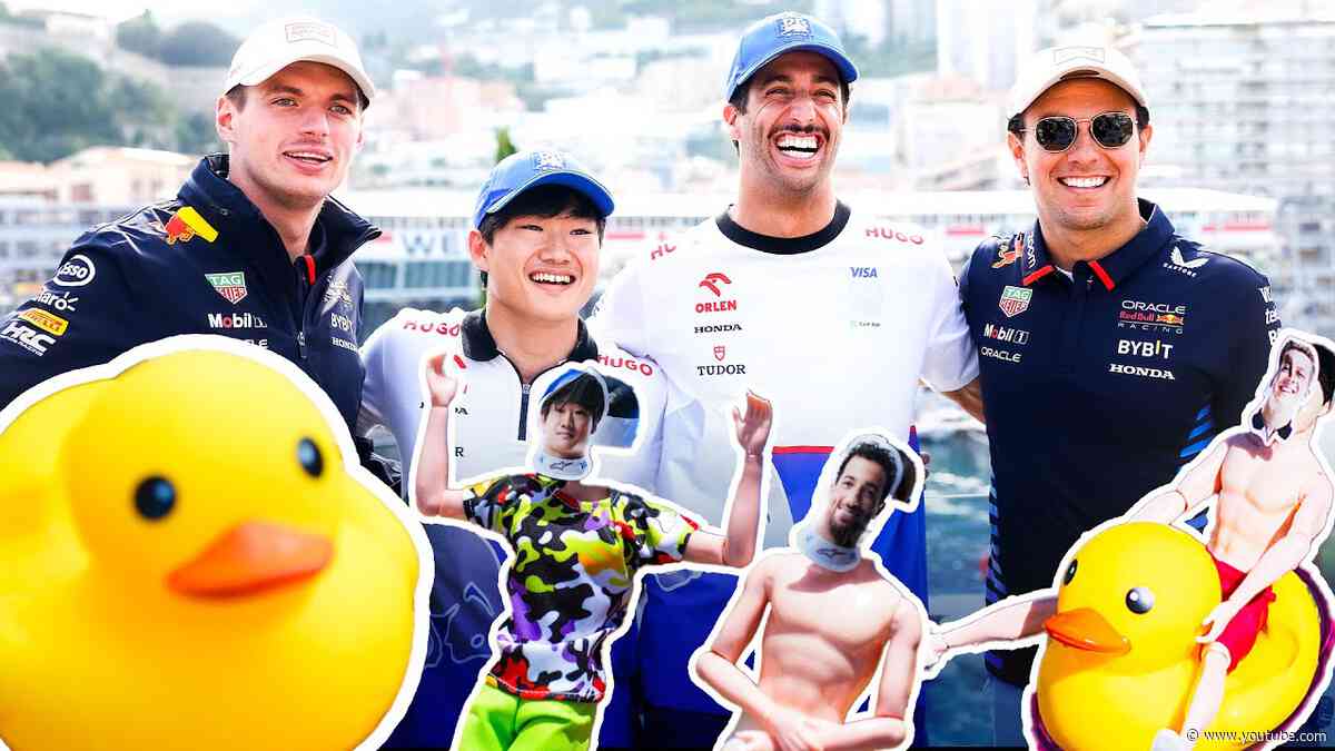 DIY Raft Building Gone WRONG feat. Max Verstappen, Checo Perez, Daniel Ricciardo, and Yuki Tsunoda