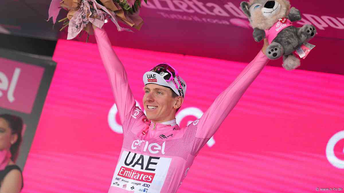 Unfassbare Giro-Dominanz: Pogacar siegt mit größtem Vorsprung seit 59 Jahren