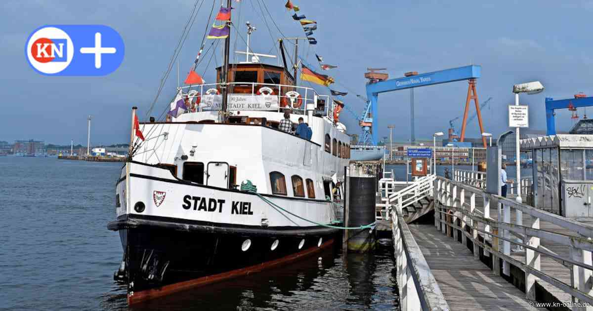 Salonmotorschiff „Stadt Kiel“ 90 Jahre im Dienst: Bootsmann gesucht