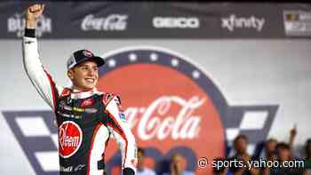Coca-Cola 600 results: Christopher Bell wins rain-shortened Cup race