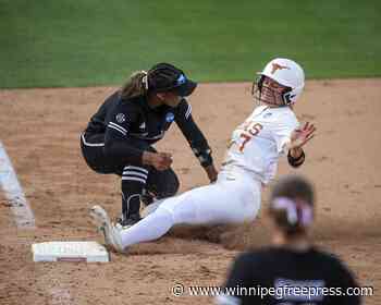 No. 1 Texas joins 3-time defending champ Oklahoma in Women’s College World Series field