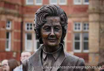 Former Blackburn MP Barbara Castle's statue on the move