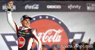 Christopher Bell lands victory in rain-shortened Coca-Cola 600