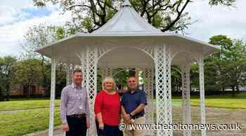 Heywood Park to undergo transformation after bandstand painted