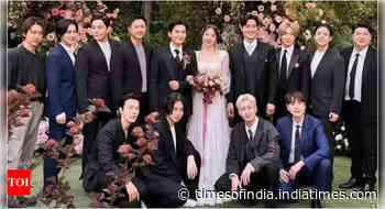 Super Junior's reunion: All 15 members gather for Ryeowook's wedding with former Tahiti member Ari