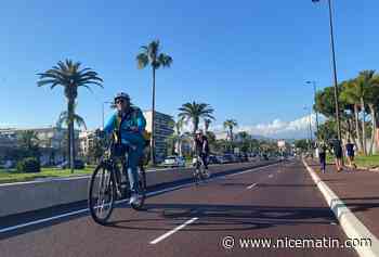 La fin d'un "point noir" de la piste cyclable de la promenade des Anglais à Nice