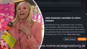 „Fernsehgarten“ nicht jugendfrei: ZDF sperrt Andrea Kiewels Sendung vorübergehend online