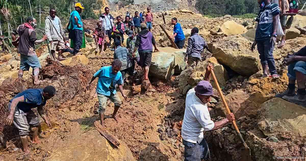 Erdrutsch in Papua-Neuguinea: Katastrophenschutz befürchtet mindestens 2000 Tote