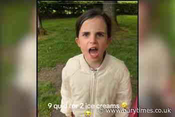 Burnley kid’s rant at ice cream prices goes viral on TikTok