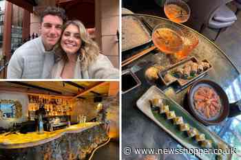 Geode Knightsbridge bottomless sushi and rose review
