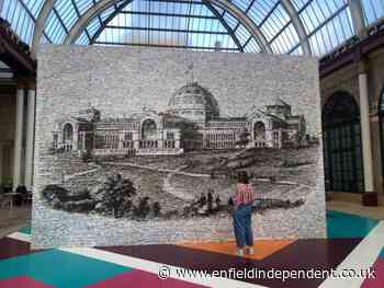 Alexandra Palace marks 150th anniversary with mosaic
