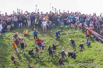 Iconic cheese-rolling event to go ahead today despite warning over 'mass casualties'