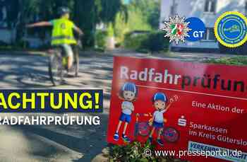 POL-GT: Radfahrprüfung an der Johannis-Grundschule