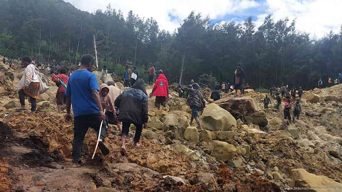 Erdrutsch in Papua-Neuguinea: 2000 Todesopfer befürchtet