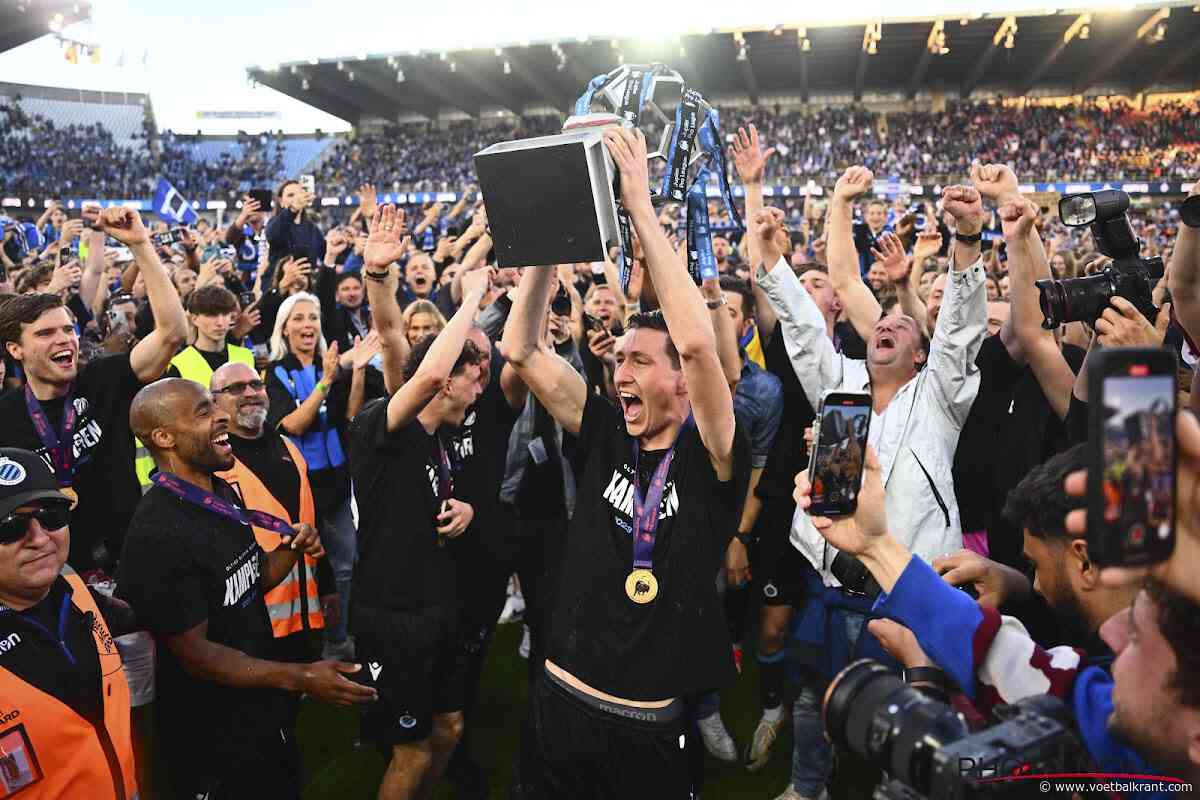 Club Brugge zal zijn titel vieren op de Grote Markt: burgemeester Dirk De Fauw doet oproep aan alle supporters die aanwezig zullen zijn