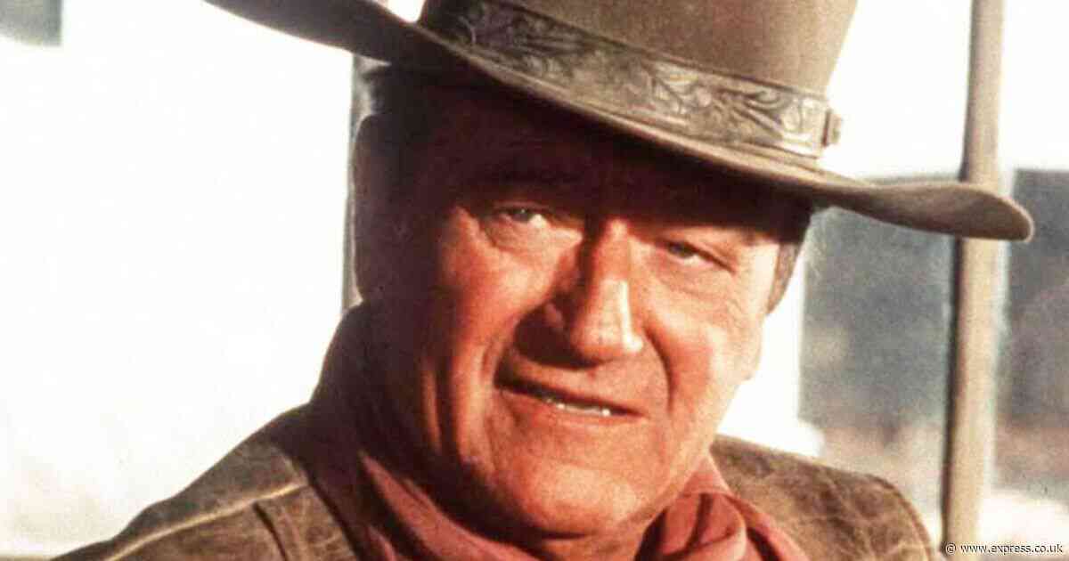 John Wayne shot a fellow star in the butt and was left a pointed reminder in his will