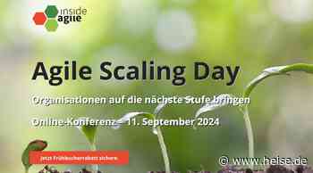 heise-Angebot: Agile Scaling Day: Workshop besuchen und Zertifikat der Scrum Alliance erhalten