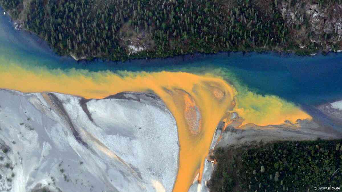 Folgen für Mensch und Natur: Flüsse in Alaska färben sich trüb-orange