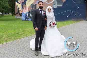 Pas getrouwd: Hassan en Rana in Genk