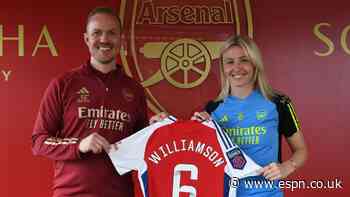 'Always home': Williamson signs new Arsenal deal