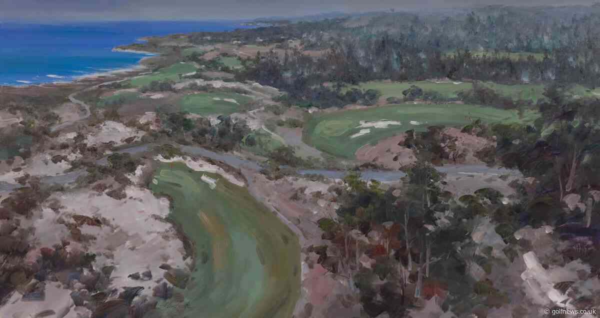 Leading Chinese artist to exhibit  golf course paintings in London