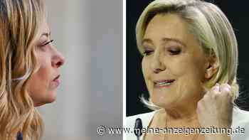 Le Pen will mit Meloni bei Europawahl zweitgrößte Fraktion schmieden