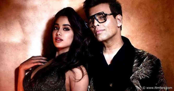 Janhvi Kapoor opens up on her first few interactions with Karan Johar