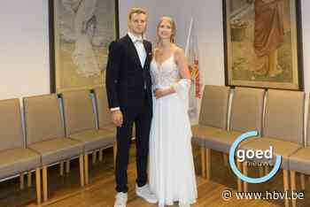 Pas getrouwd: Niels en Lene in Diepenbeek