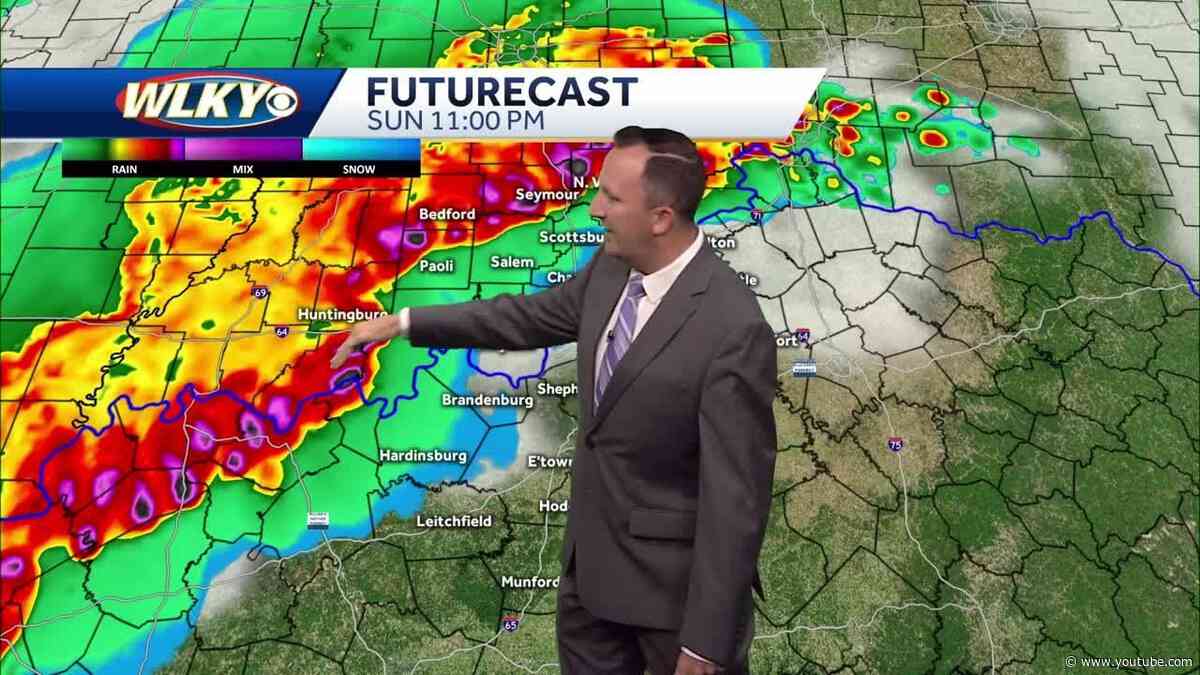 Another round of severe weather tonight, drying skies for Memorial Day