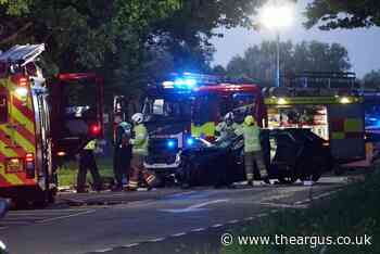 A26 Ringmer crash: Woman in critical condition and three others hurt