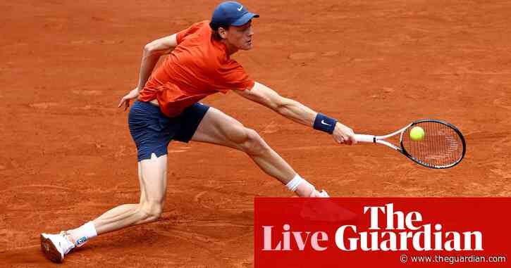 French Open: Jeanjean v Swiatek, Sinner and Jabeur win, Nadal v Zverev to come – live