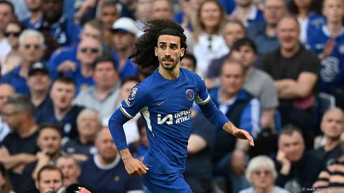 Chelsea's Marc Cucurella is one of only three Premier League stars called up for Spain's provisional Euro 2024 squad... as Tottenham star with 11 goal contributions is snubbed