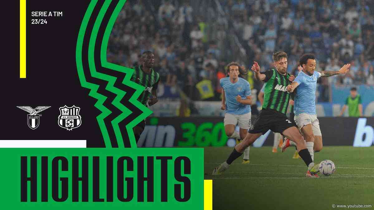 Lazio-Sassuolo 1-1 | Highlights 23/24