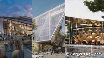 Here are the 3 design proposals for Portland's Keller Auditorium redevelopment