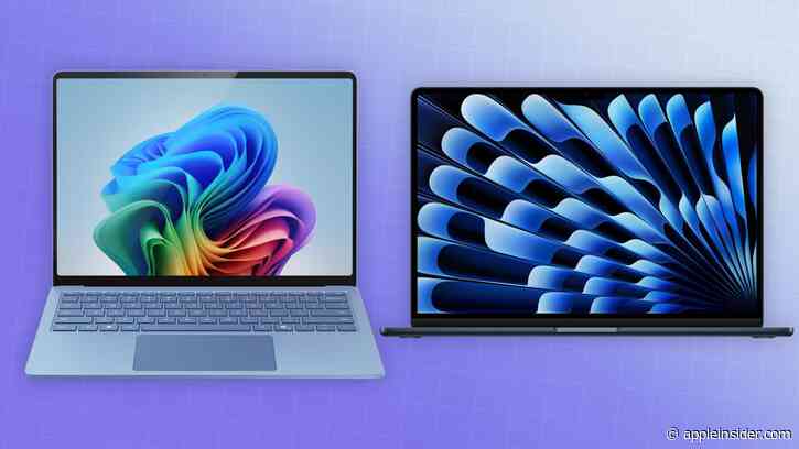 AI computer showdown - MacBook Air vs. Microsoft Surface Laptop Copilot+ PC