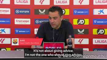 Xavi heeft advies voor opvolger bij FC Barcelona: 'Wees klaar om te lijden'