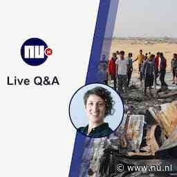 Live Q&A | Heb jij vragen over de oorlog in Israël en Palestina? Stel ze hier om 15.00 uur