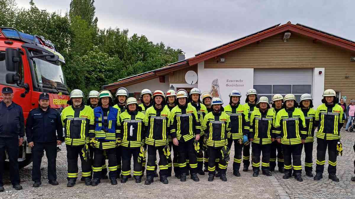 Erfolgreiche Prüfung: Thaininger Feuerwehr zeigt Können