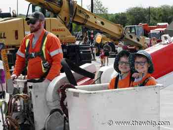 Kingston's Public Works department opens its doors, and vehicles, during open house