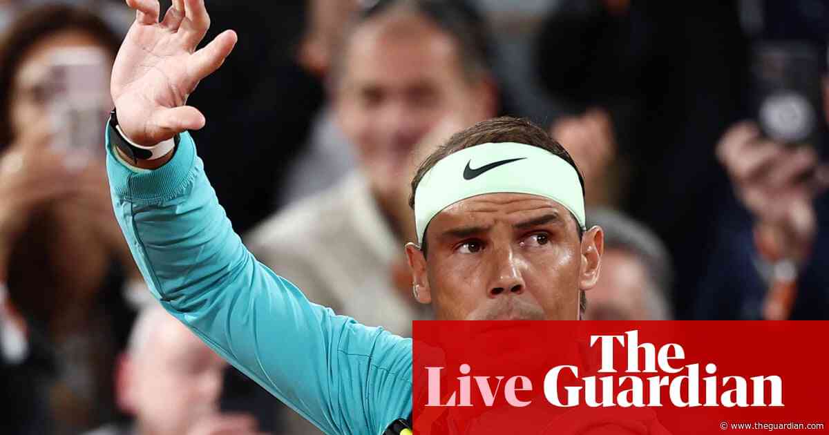 French Open: Nadal v Zverev, Swiatek, Sinner and Jabeur win on day two – live