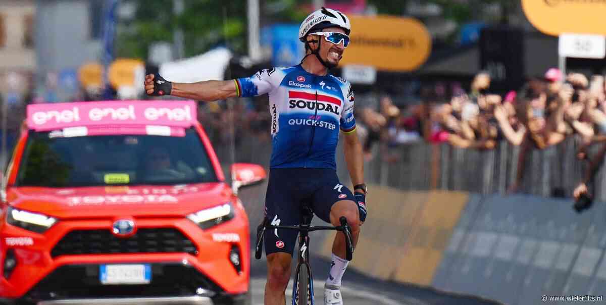 Giro 2024: Prijs voor de Superstrijdlust gaat naar Julian Alaphilippe