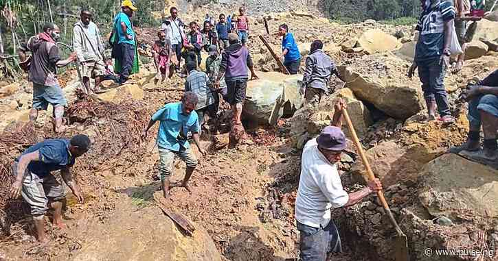Landslide buries over 2000 people alive in Papua New Guinea