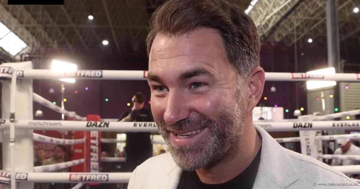 Eddie Hearn confesses he might need a Deontay Wilder knockout to deck his old rival Frank Warren