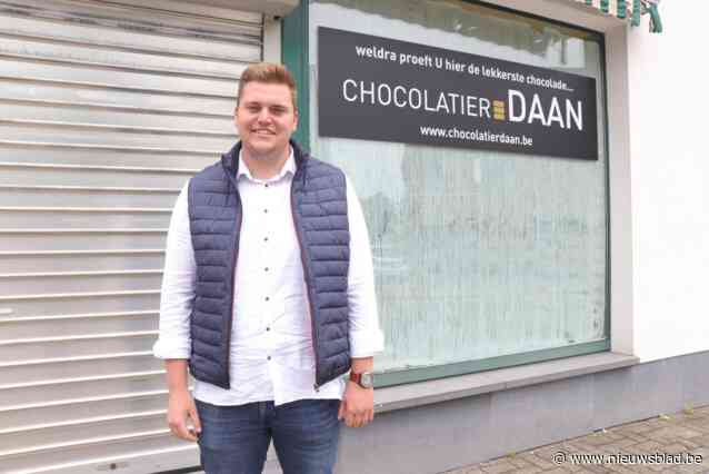 Chocolatier Daan (24) opent weldra eigen winkel in voormalige kruidenierszaak: “Chocolade is een luxeproduct dat ik voor iedereen toegankelijk wil maken”