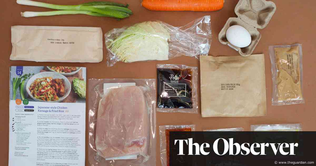 Revealed: how ‘convenient’ recipe boxes really measure up on price