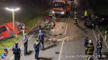 Niederbayern: Schwere Unfälle am Sonntag und Montagmorgen fordern zwei Tote