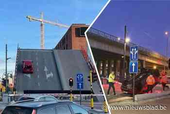 Niemand vervolgd na hallucinant ongeval met auto op openstaande brug