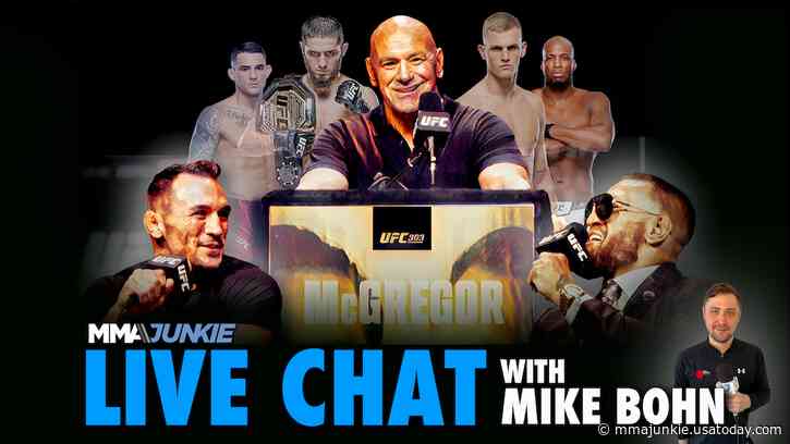 Video: Live chat Q&A with Mike Bohn on UFC 302, UFC 303 bookings, MMA news, more