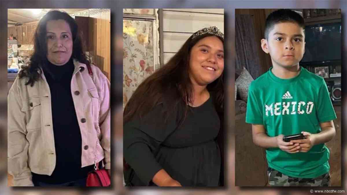 Mother and her two children killed after Cooke County tornado drags mobile home